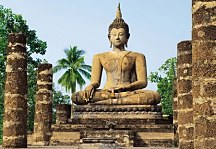 Sukhothai, Wat Sra Si Temple - fototapeta FT287