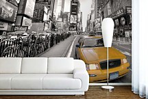 Fototapety s mestami - New York žltý taxík 3343 - samolepiaca