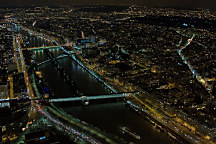 Tapety Mestá - Paríž v noci 392 - samolepiaca na stenu
