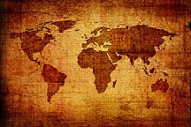 Tapety Staré Mapy sveta 58 - vliesová