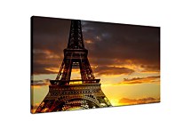Obraz Eiffelova veža Západ slnka zs24710