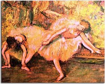 Obraz Degas - Two dancers on a Bench  zs10200