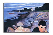 Obrazy Edvard Munch - Melancholy zs10224