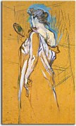 Reprodukcie Henri de Toulouse-Lautrec - The mirror in the Hand zs10265