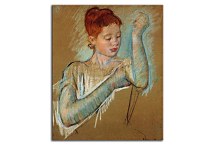 Mary Cassatt obraz - The Long gloves zs10306