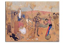 Pablo Picasso - Obraz Family of jugglers zs10342