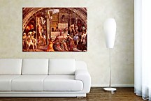 Rafael Santi obraz - Borgobrand Stanza dell Incendio di Borgo zs10354