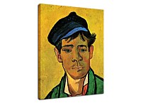 Obraz Vincent van Gogh - Young man with a cap zs10393