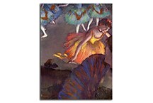 Degas obraz - A Ballet Seen From The Opera Box zs16623