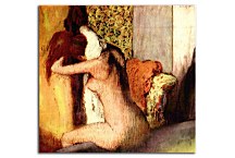 Obraz Degas - After the Bath, Woman Drying Her Napezs16632
