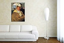 Woman with a Bandage - Obraz Degas zs16651