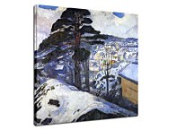 Winter, Kragero Obraz Munch zs16694