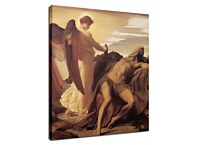 Elijah in the Wilderness - Frederic Leighton Obraz zs16708
