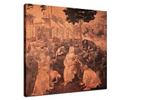 Obraz Leonardo da Vinci - The Adoration of the Magi zs17013