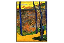 Blue trees - Paul Gauguin Obraz zs17061