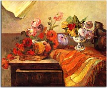 Reprodukcia Paul Gauguin Pots and Boquets zs17181