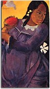 Woman with a Mango Obraz Paul Gauguin zs17282