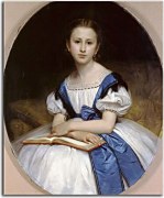 Portrait of Mlle Brissac zs17427 - obraz