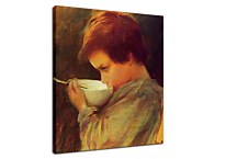 Reprodukcie Mary Cassatt - Child Drinking Milk zs17526