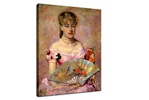 Lady with a Fan Mary Cassatt Obraz zs17632