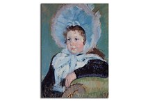 Dorothy in a Very Large Bonnet and a Dark Coat Obraz zs17641