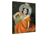 Child In Orange Dress Mary Cassatt Obraz zs17645