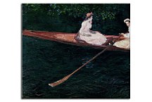 Boating on the River Epte Reprodukcia Claude Monet zs17708