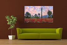 Obraz Claude Monet - Poppy Field in Giverny zs17750