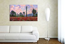 Obraz Claude Monet - Poppy Field in Giverny zs17750