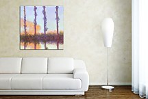 Poplars, Four Trees Obraz Claude Monet - zs17780