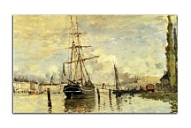 Reprodukcia Monet - The Seine at Rouen zs17842