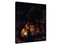 Obraz Rembrandt - Adoration of the Shepherds zs18020
