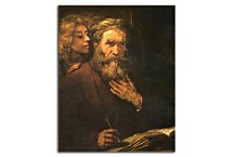 St. Matthew and The Angel - Reprodukcia Rembrandt - zs18040