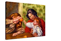 Gabrielle, Jean and a Little Girl Obraz  Renoir zs18071