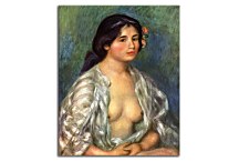 Gabrielle with open blouse Obraz  Renoir zs18072