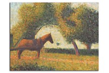 Horse and cart - Georges Seurat Obraz zs18170