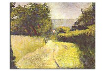 Reprodukcia Georges Seurat - The Hollow Way zs18172