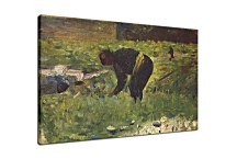 Georges Seurat Obraz - Farmer to work zs18176