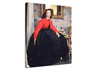 James Tissot obraz - Portrait of Mlle. L.L. zs18305