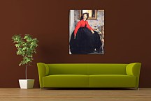 James Tissot obraz - Portrait of Mlle. L.L. zs18305