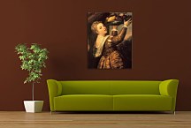 Tizian obraz - Dievča s košíkom ovocia zs18336