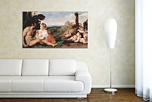 Tizian obraz - The Three Ages of Man zs18355
