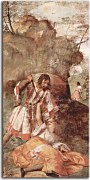 Tizian obraz - The Miracle of the Jealous Husband zs18359