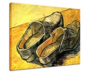 Reprodukcie Vincent van Gogh - A Pair of Leather Clogs zs18372