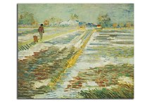 Vincent van Gogh obraz - Landscape with Snow zs18408