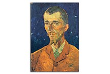 Portrait of Eugene Boch zs18439 -  Vincent van Gogh obraz