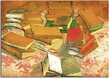 Still Life - French Novels zs18464 - Reprodukcia Vincent van Gogh