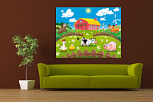 Obraz do detskej izby - Na farme zs24101