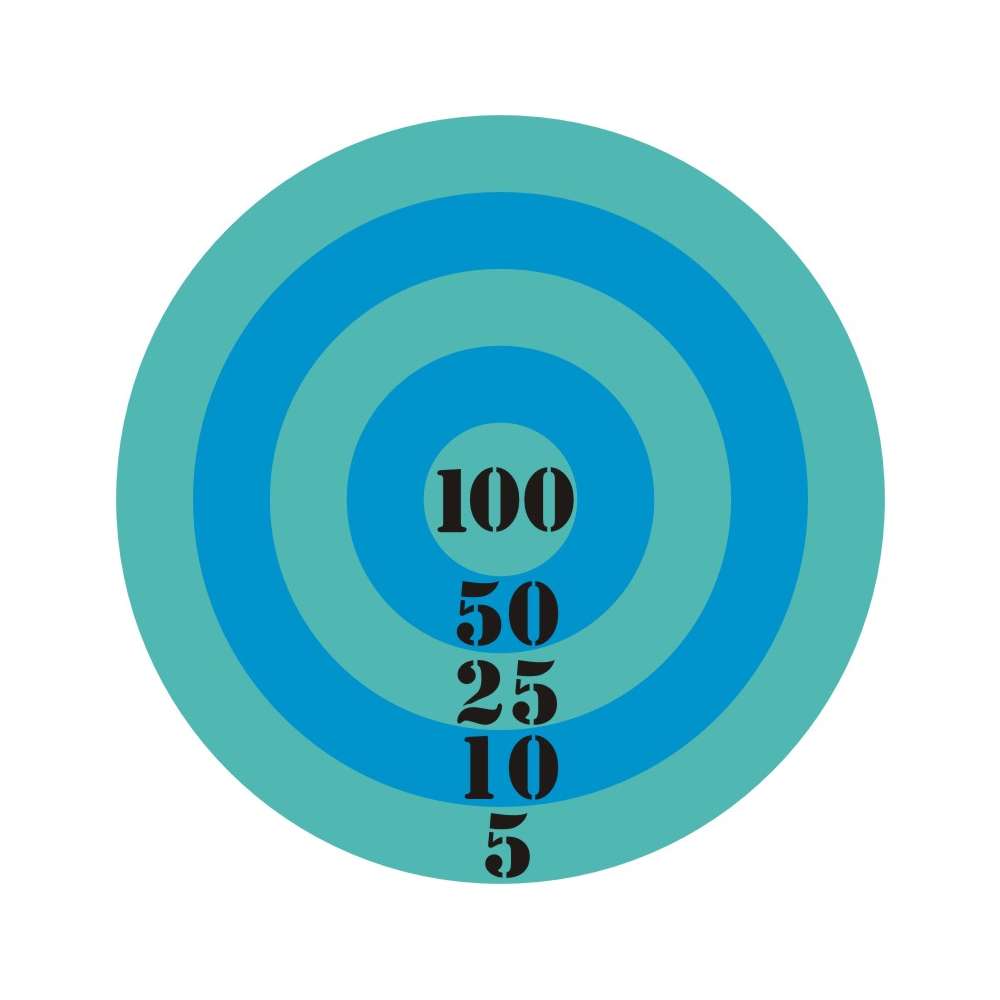 šablóny pohybové hry skákanie skok do cieľa