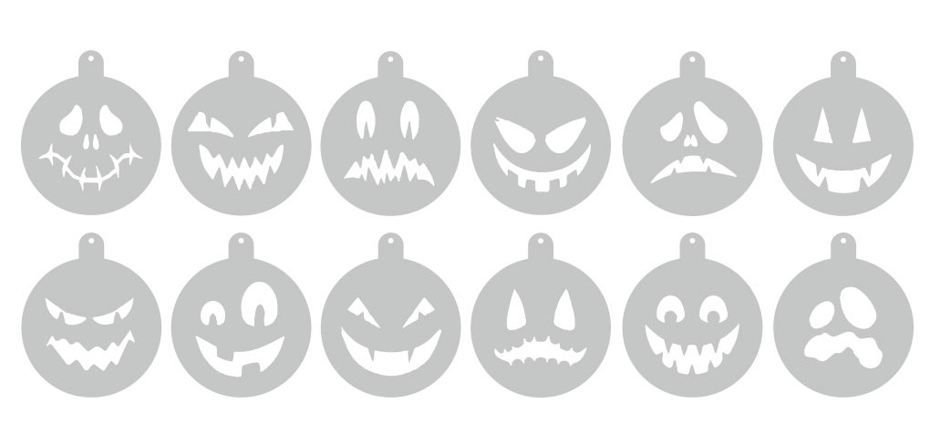 šablóny halloween